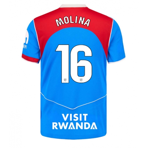 Billige Fotballdrakt Atletico Madrid Nahuel Molina #16 Replika Tredjedrakt 2025-26 Kortermet Billige Fotballdrakt Atletico Madrid Nahuel Molina #16 Replika Tredjedrakt 2025-26 Kortermet